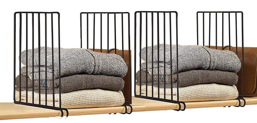 Wardrobe Organiser Cupboard Organizer for Wardrobe Shelf Organizer Cloth Organizer Closet Separator Dime Store