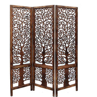 Thumbnail for Folding Room Wooden Partition | Wall Screen Room Decor | Room Separator | Partition Curtains for Hall Room Divider Dime Store