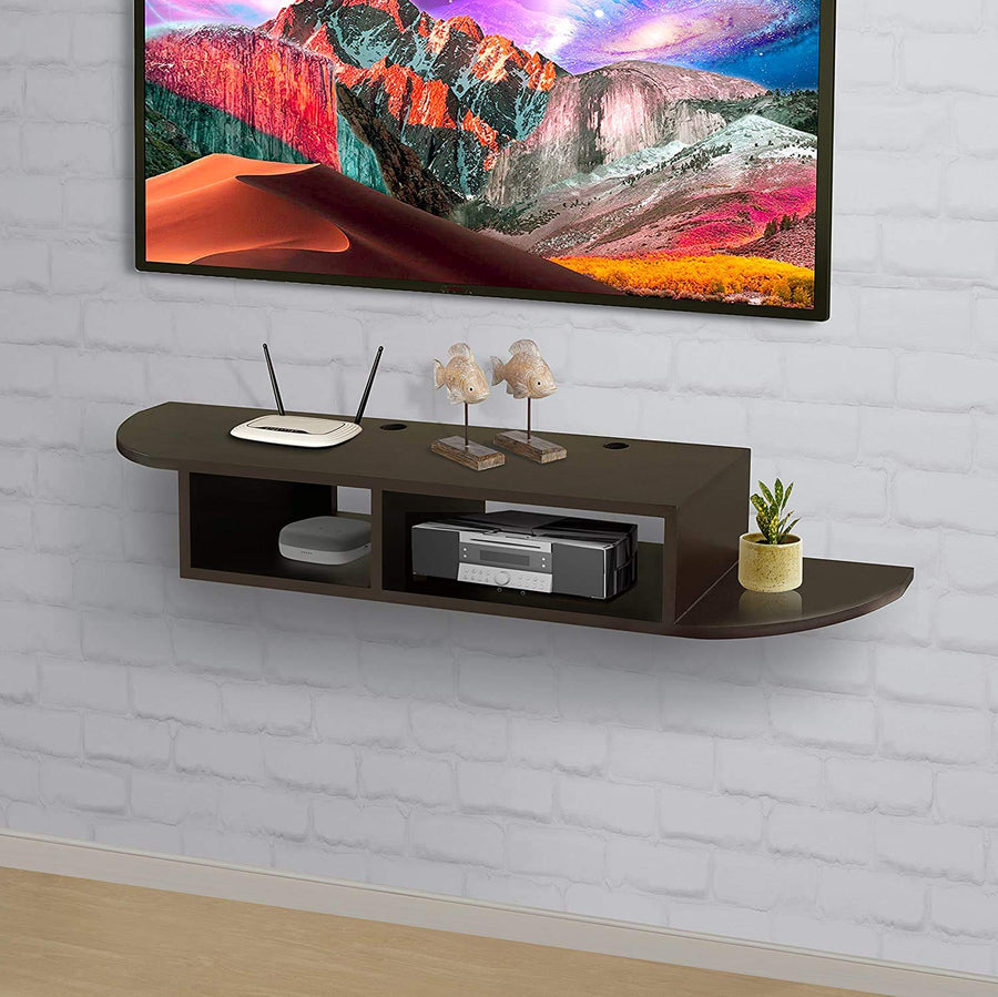 Wall Mounted TV Unit, TV Cabinet for Wall | Set top box stand holder Dime Store
