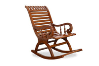 Thumbnail for Sheesham Wood Ergonomic Rocking Chair Swaying Chair Aaram Chair Dime Store