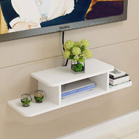 Thumbnail for Set Top Box Holder Wall Shelf Wall Mount Set Top Box Stand Dime Store