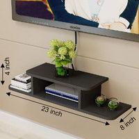 Thumbnail for Set Top Box Holder Wall Shelf Wall Mount Set Top Box Stand Dime Store